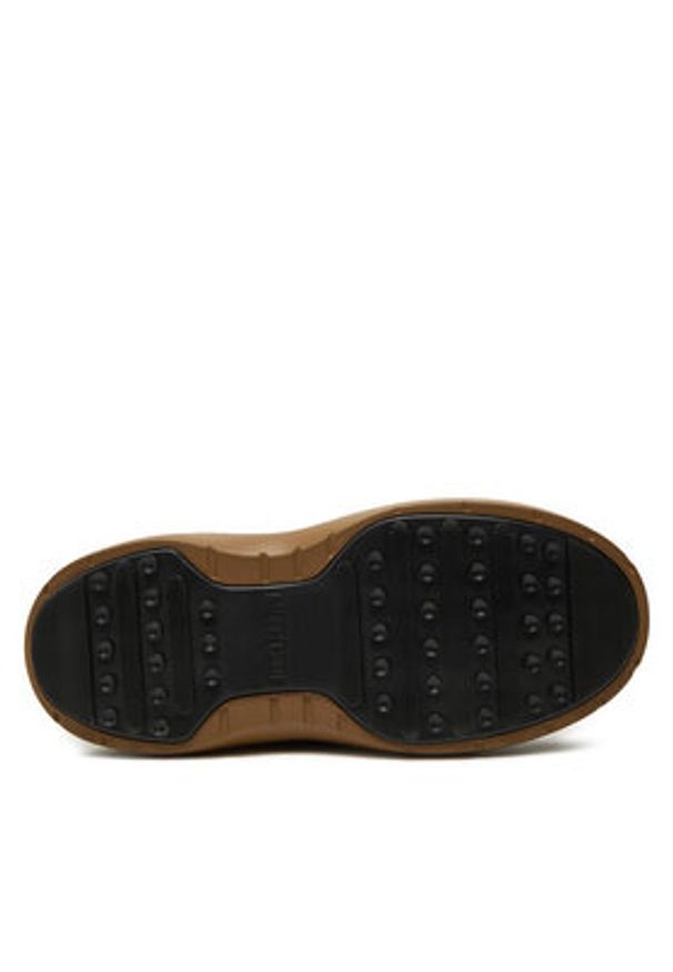 Moon Boot Śniegowce Luna Boot Shearling 80D2480020 Brązowy. Kolor: brązowy. Materiał: skóra, zamsz