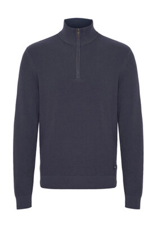 Blend Sweter 20714337 Szary Regular Fit. Kolor: szary. Materiał: bawełna