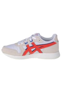 Buty do chodzenia męskie Asics Lyte Classic. Zapięcie: sznurówki. Kolor: biały, wielokolorowy, niebieski. Materiał: materiał, tkanina, syntetyk. Szerokość cholewki: normalna. Sport: turystyka piesza