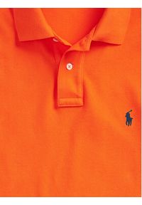 Polo Ralph Lauren Polo 710782592024 Pomarańczowy Regular Fit. Typ kołnierza: polo. Kolor: pomarańczowy. Materiał: bawełna #2