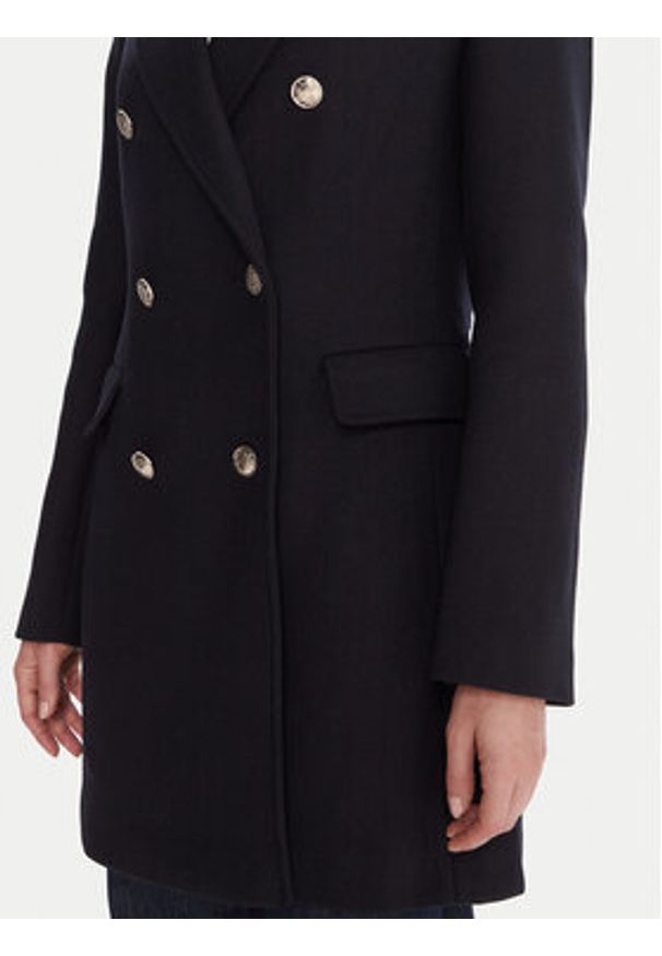 Morgan Płaszcz przejściowy 252-GCHA Granatowy Regular Fit. Kolor: niebieski. Materiał: syntetyk