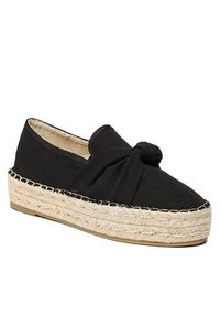 Jenny - JENNY Espadryle WSS990-145 Czarny. Kolor: czarny. Materiał: materiał