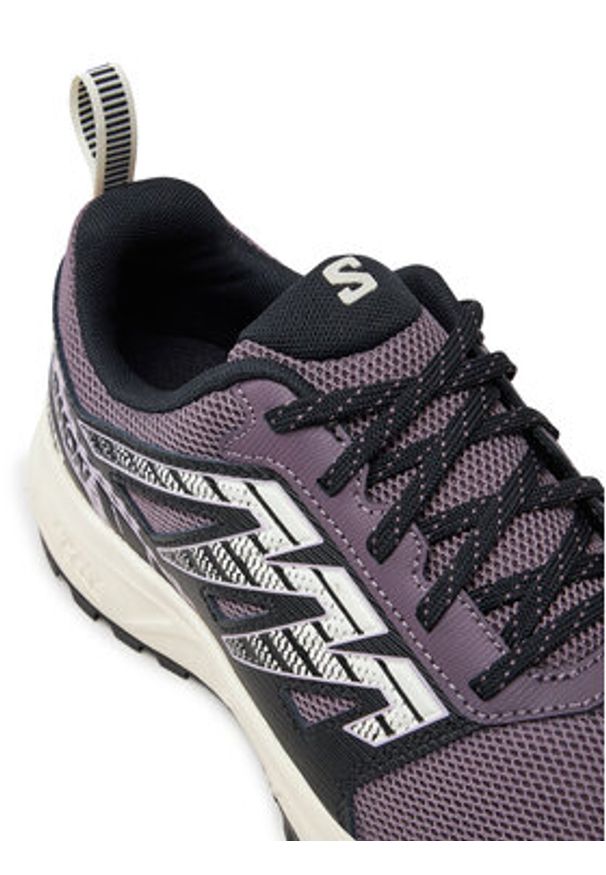 salomon - Salomon Sneakersy Wander L47292900 Fioletowy. Kolor: fioletowy. Materiał: materiał