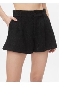 ViCOLO Szorty materiałowe TR0950 Czarny Regular Fit. Kolor: czarny. Materiał: syntetyk