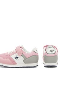 Beverly Hills Polo Club Sneakersy LH2211190(IV)DZ Różowy. Kolor: różowy. Materiał: materiał #7