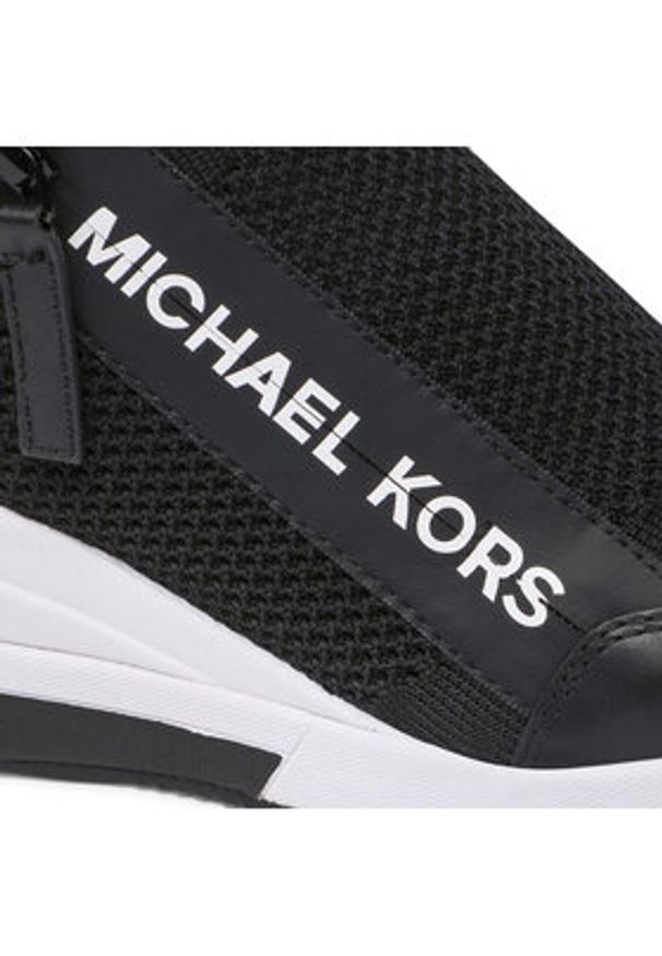 MICHAEL Michael Kors Sneakersy Willis Wedge Trainer 43S2WIFS1D Czarny. Kolor: czarny. Materiał: materiał