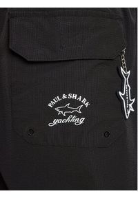 PAUL & SHARK - Paul&Shark Szorty kąpielowe 22415031 Czarny Regular Fit. Kolor: czarny. Materiał: syntetyk #3