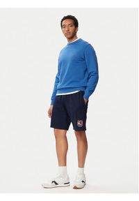 TOMMY HILFIGER - Tommy Hilfiger Szorty sportowe Rwb MW0MW43384 Granatowy Regular Fit. Kolor: niebieski. Materiał: bawełna. Styl: sportowy #4