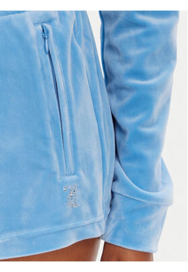 Juicy Couture Szorty sportowe Tamia JCWH121001 Niebieski Regular Fit. Kolor: niebieski. Materiał: syntetyk