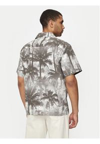 Converse Koszula M Aop Resort Shirt 10026435-A01 Czarny Regular Fit. Kolor: czarny. Materiał: bawełna
