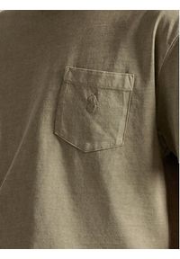 Polo Ralph Lauren T-Shirt 710969628006 Khaki Custom Slim Fit. Typ kołnierza: polo. Kolor: brązowy. Materiał: bawełna #5