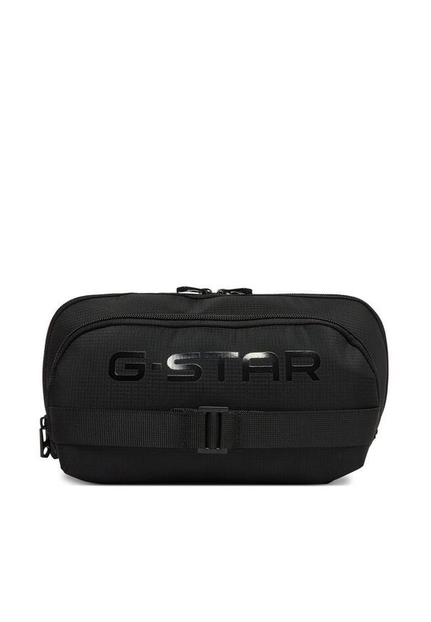 G-Star RAW - Saszetka nerka G-Star Raw. Kolor: czarny
