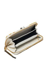 Versace Jeans Couture Duży Portfel Damski 75VA5PF1 Biały. Kolor: biały. Materiał: skóra #2