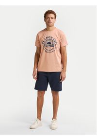 Petrol Industries Szorty materiałowe M-1050-SHO538 Granatowy Slim Fit. Kolor: niebieski. Materiał: bawełna