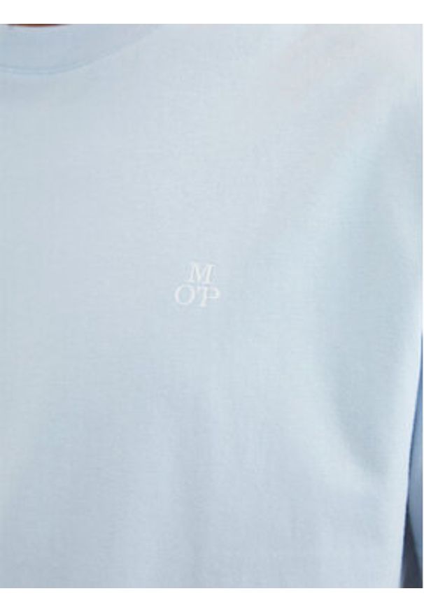 Marc O'Polo T-Shirt 522 2012 51054 Błękitny Regular Fit. Typ kołnierza: polo. Kolor: niebieski. Materiał: bawełna