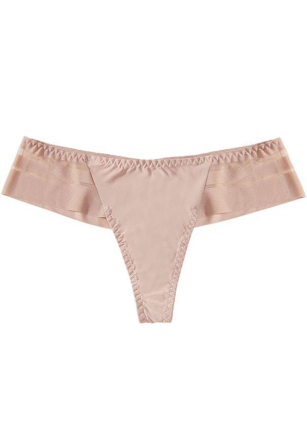 Intica - Sportowe majtki trójkątne z wysokiej jakości materiałów Earlene. Kolor: brązowy. Materiał: materiał