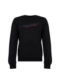 Diesel Bluza "C-Neck" | A03743-0AJIH | Mężczyzna | Czarny. Kolor: czarny. Materiał: bawełna. Wzór: nadruk, jednolity