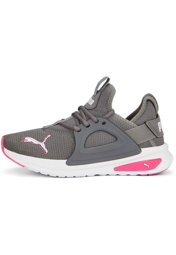 Buty Puma Softride Enzo Evo Logo Cool Dark Gray-ra, Kobiety. Kolor: szary. Materiał: materiał, syntetyk. Model: Puma Evo