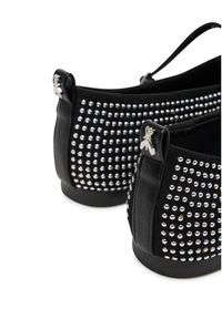 Patrizia Pepe Baleriny PPJ925.01 Czarny. Kolor: czarny. Materiał: materiał #2