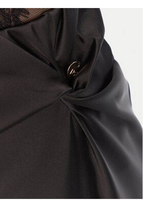 Rinascimento Spódnica midi CFC0125416003 Czarny Regular Fit. Kolor: czarny. Materiał: syntetyk