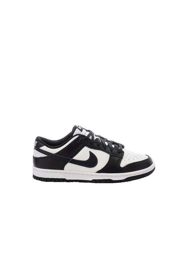 Buty Nike Dunk Low Retro Biały/Czarny. Okazja: na co dzień. Kolor: wielokolorowy, biały, czarny. Materiał: skóra