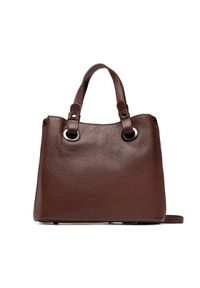 Creole Torebka K11263 Brązowy. Kolor: brązowy. Materiał: skórzane #1