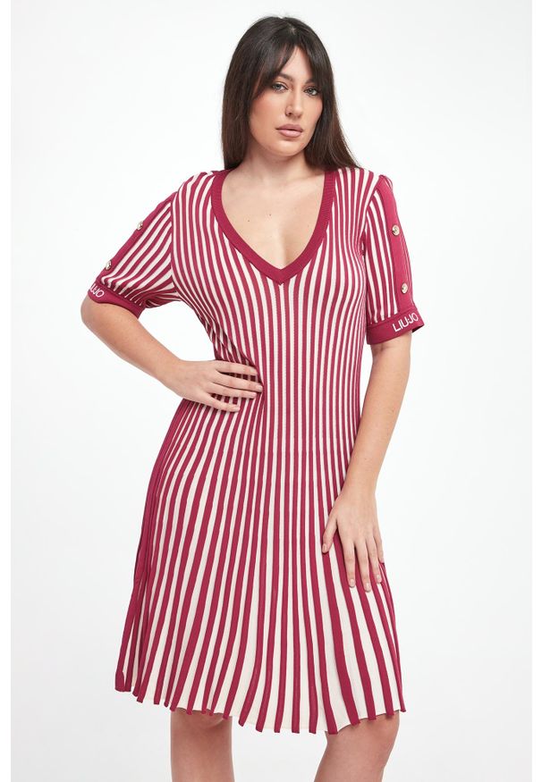 Liu Jo - Sukienka damska midi LIU JO. Długość: midi