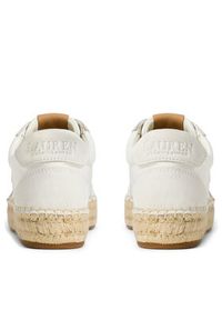 Lauren Ralph Lauren - LAUREN RALPH LAUREN Espadryle Luize 802959230001 Biały. Kolor: biały. Materiał: materiał #3