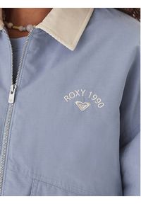 Roxy Kurtka przejściowa ERJJK03672 Niebieski Regular Fit. Kolor: niebieski. Materiał: bawełna #6