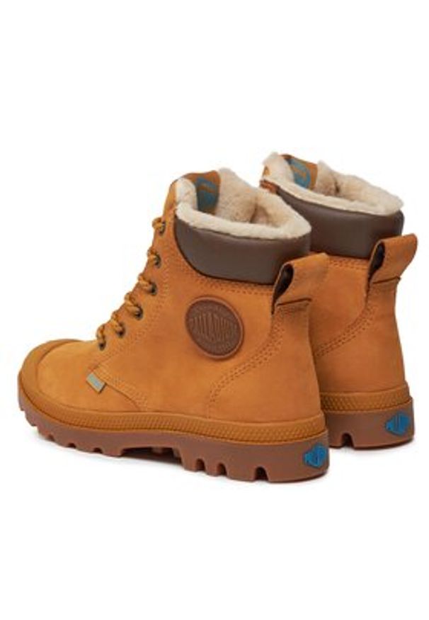 Palladium Trapery Pampa Sport Cuff WPS 72992-228-M Brązowy. Kolor: brązowy. Materiał: skóra. Styl: sportowy