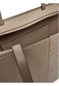 MICHAEL Michael Kors Torebka Flora 30T5GFFT3B Beżowy. Kolor: beżowy. Materiał: skórzane