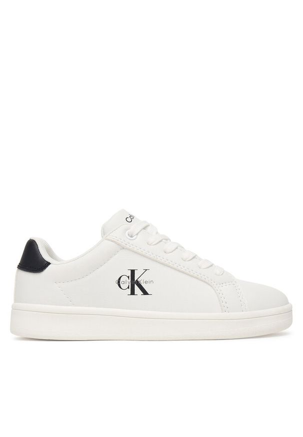 Sneakersy Calvin Klein. Kolor: biały
