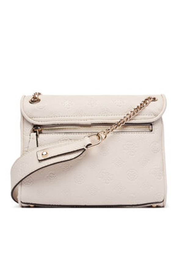 Guess Torebka Anise HWPD99 16210 Écru. Kolor: kremowy. Materiał: skórzane