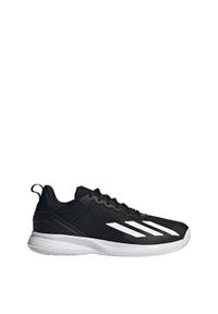 Buty do tenisa męskie Adidas Courtflash Speed. Kolor: biały, wielokolorowy, czarny, szary. Materiał: materiał. Sport: tenis
