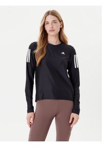 Adidas - adidas Koszulka techniczna Own The Run IN1568 Czarny Regular Fit. Kolor: czarny. Materiał: syntetyk. Sport: bieganie