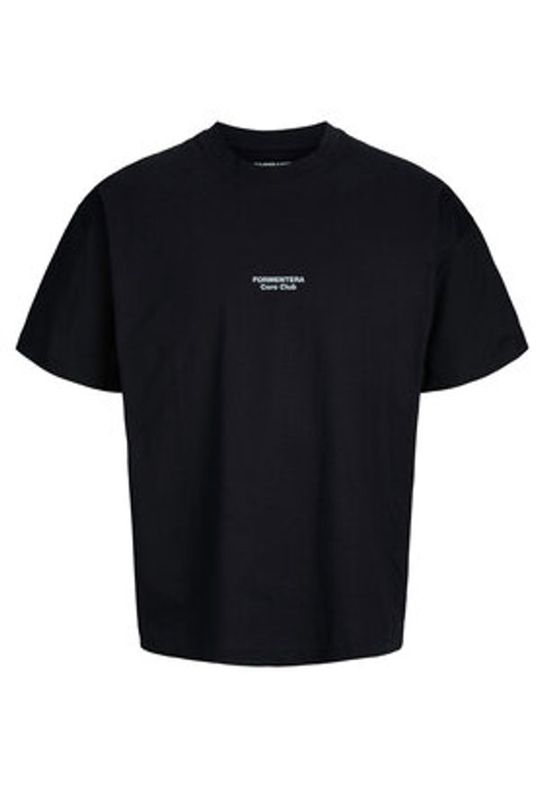 Jack & Jones T-Shirt Solana 12296270 Czarny Regular Fit. Kolor: czarny. Materiał: bawełna
