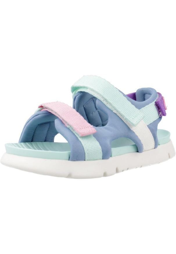 Camper - Sandały CAMPER K800590 004 Niebieski. Kolor: niebieski. Materiał: tkanina. Sezon: lato