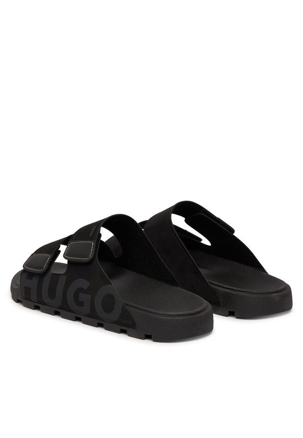 Hugo - Klapki HUGO. Kolor: czarny