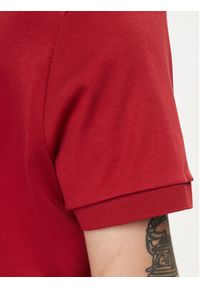 Lacoste Polo DH2050 Bordowy Regular Fit. Typ kołnierza: polo. Kolor: czerwony. Materiał: bawełna #5