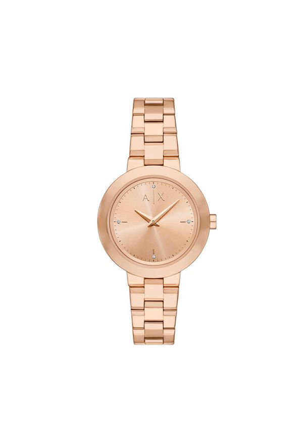 Armani Exchange Zegarek AX5177 Różowy. Kolor: różowy