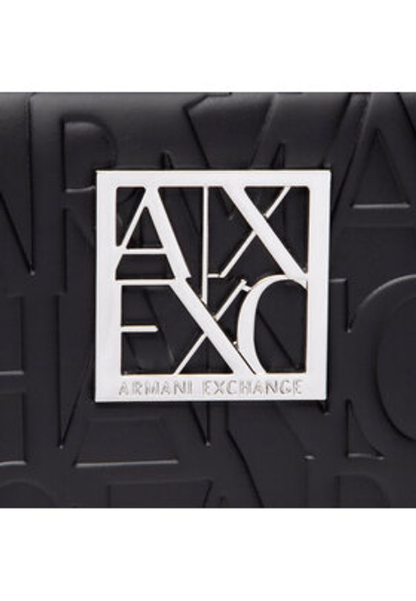 Armani Exchange Torebka 942733 CC793 00020 Czarny. Kolor: czarny. Materiał: skórzane