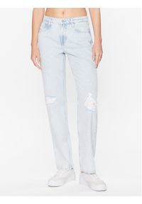 only - ONLY Jeansy 15281259 Niebieski Straight Fit. Kolor: niebieski