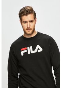 Fila - Bluza. Okazja: na co dzień. Kolor: czarny. Wzór: nadruk. Styl: casual #4