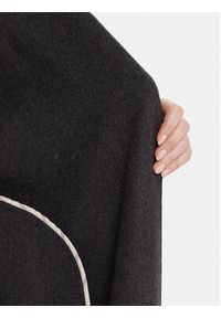 TOMMY HILFIGER - Tommy Hilfiger Płaszcz wełniany WW0WW47286 Szary Regular Fit. Kolor: szary. Materiał: syntetyk #5