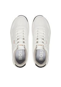 BOSS - Boss Sneakersy Titanium Runn 50523180 Biały. Kolor: biały. Materiał: materiał #4