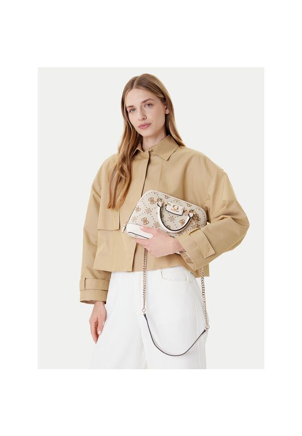 Torebka Guess. Kolor: beżowy