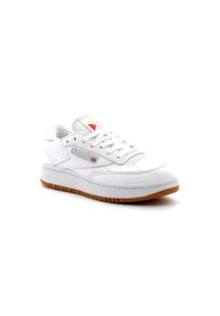 Buty damskie trampki Reebok CLUB C DOUBLE. Kolor: biały, wielokolorowy, brązowy. Model: Reebok Club