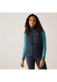 Regatta - Marizion Damska kamizelka spacerowa z przegrodami. Kolor: niebieski. Sport: turystyka piesza #1