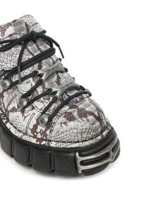 NEW ROCK Sneakersy M-120N-C59 Beżowy. Kolor: beżowy. Materiał: skóra #6