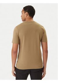 BOSS T-Shirt Tiburt 240 50452680 Khaki Regular Fit. Kolor: brązowy. Materiał: bawełna #5